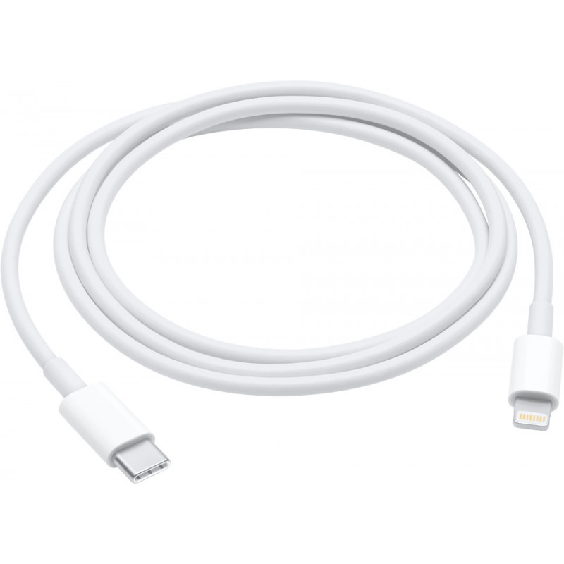 Apple MM0A3ZM A Lightning-kaapeli 1 m Valkoinen