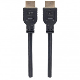 Manhattan 353946 HDMI-kaapeli 3 m HDMI-tyyppi A (vakio) Musta