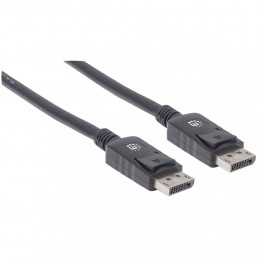 Manhattan 307116 DisplayPort-kaapeli 2 m Musta