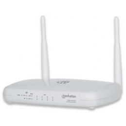 Manhattan 525480 langaton reititin Gigabitti Ethernet Kaksitaajuus (2,4 GHz 5 GHz) Valkoinen
