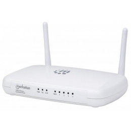 Manhattan 525541 langaton reititin Nopea Ethernet Kaksitaajuus (2,4 GHz 5 GHz) Valkoinen