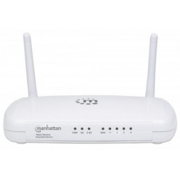Manhattan 525541 langaton reititin Nopea Ethernet Kaksitaajuus (2,4 GHz 5 GHz) Valkoinen