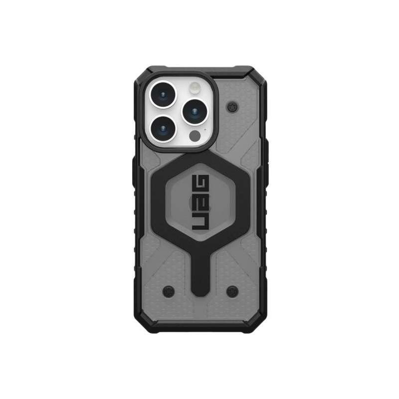 Urban Armor Gear 114281113131 matkapuhelimen suojakotelo 15,5 cm (6.1") Suojus Musta, Läpinäkyvä