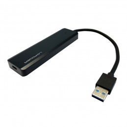 LC-Power LC-HUB-U3-4-V2 keskitin USB 3.2 Gen 1 (3.1 Gen 1) Type-A 5 Mbit s Musta