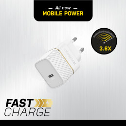 OtterBox Wall Charger Älypuhelin Valkoinen AC Pikalataus Sisätila
