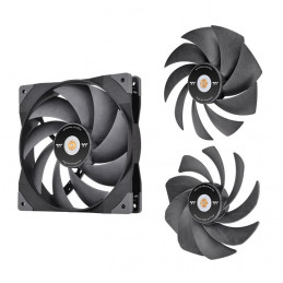 Thermaltake SWAFAN GT14 Tietokonekotelo Tuuletin 14 cm Musta 1 kpl