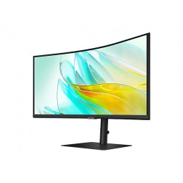 Samsung ViewFinity LS34C652UAUXEN tietokoneen litteä näyttö 86,4 cm (34") 3440 x 1440 pikseliä 4K Ultra HD LED Musta