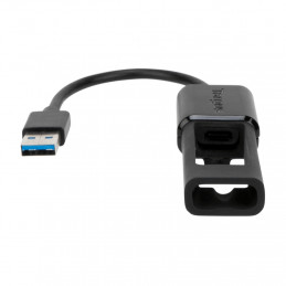 Targus ACC110401GLX USB-kaapeli 0,1 m USB A USB C Musta