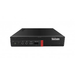 T1A Lenovo ThinkCentre M720q Mini PC Intel® Core™ i3 i3-8100T 8 GB DDR4-SDRAM 500 GB HDD Windows 10 Pro Musta