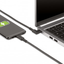 StarTech.com RUSB31CC50CMBR USB-kaapeli 0,5 m USB 3.2 Gen 2 (3.1 Gen 2) USB C Musta