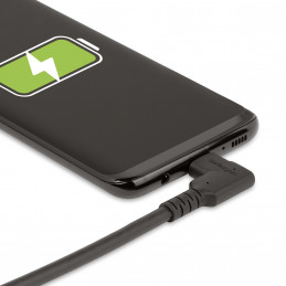 StarTech.com RUSB31CC50CMBR USB-kaapeli 0,5 m USB 3.2 Gen 2 (3.1 Gen 2) USB C Musta