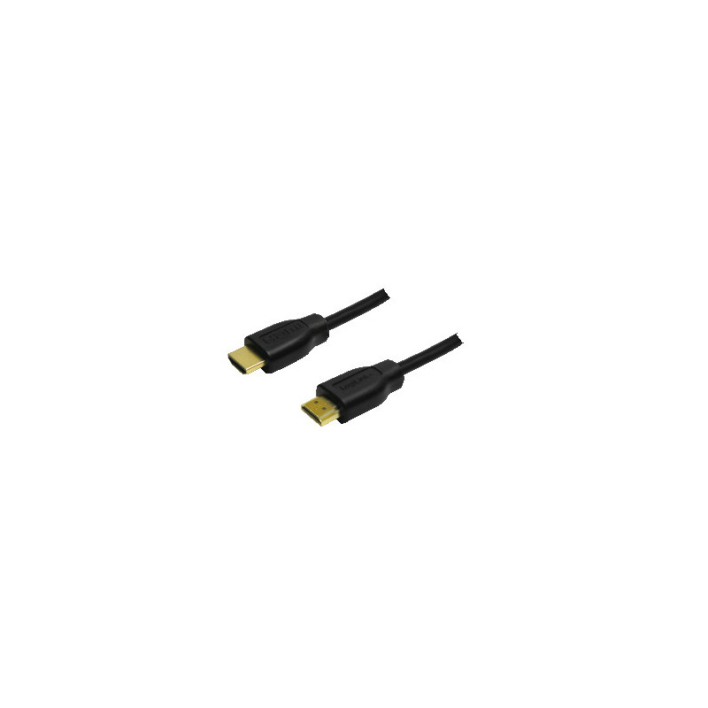 LogiLink 2m HDMI HDMI-kaapeli HDMI-tyyppi A (vakio) Musta