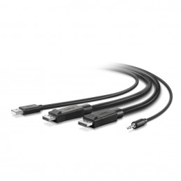 Belkin F1D9020B06T KVM-kaapeli Musta 1,8 m