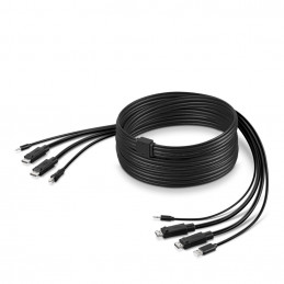 Belkin F1D9020B06T KVM-kaapeli Musta 1,8 m