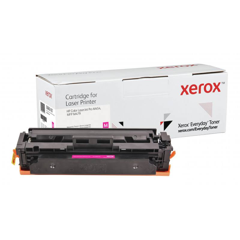 Everyday Vakiokapasiteetti Magenta -värikasetti Xeroxilta, HP W2033A -yhteensopiva, 2100 sivua- (006R04187)