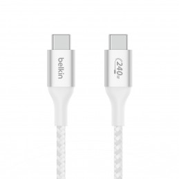 Belkin CAB015bt2MWH USB-kaapeli 2 m USB 2.0 USB C Valkoinen