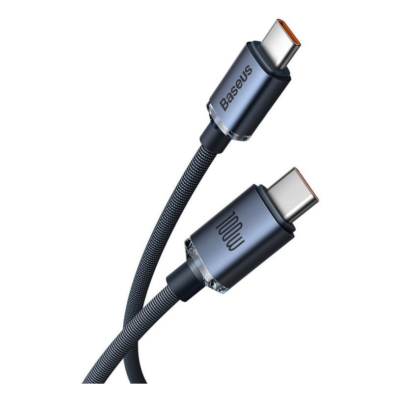 Baseus CAJY000601 USB-kaapeli 1,2 m USB C Musta