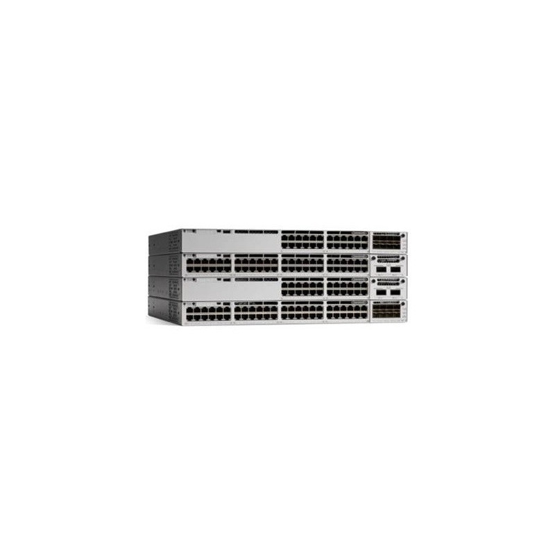 Cisco C9300L-48PF-4G-E verkkokytkin Hallittu L2 L3 Gigabit Ethernet (10 100 1000) Harmaa