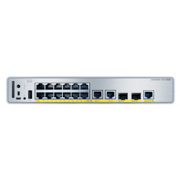 Cisco C9200CX-12T-2X2G-A verkkokytkin Hallittu Gigabit Ethernet (10 100 1000) Power over Ethernet -tuki