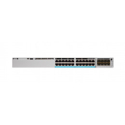 Cisco C9300L-24T-4G-A verkkokytkin Hallittu L2 L3 Gigabit Ethernet (10 100 1000) Harmaa