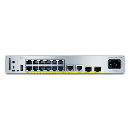 Cisco C9200CX-12P-2X2G-A verkkokytkin Hallittu Gigabit Ethernet (10 100 1000) Power over Ethernet -tuki