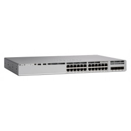 Cisco C9200L-24PXG-4X-E verkkokytkin Hallittu L3 Power over Ethernet -tuki Harmaa