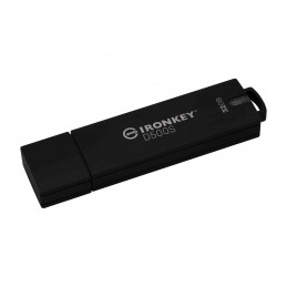 Kingston Technology IronKey D500S USB-muisti 32 GB USB A-tyyppi 3.2 Gen 1 (3.1 Gen 1) Musta
