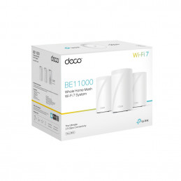 TP-Link Deco BE65 Kolmikaista (2,4 GHz 5 GHz 6 GHz) Wi-Fi 7 (802.11be) Valkoinen 4 Sisäinen