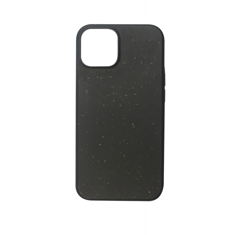 eSTUFF 100% Biodegradable case for iPhone 13 matkapuhelimen suojakotelo 15,5 cm (6.1") Suojus Musta