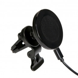 eSTUFF Magnetic Wireless Car Charger Älypuhelin Alumiini Tupakansytytin Langaton lataaminen Pikalataus Auto