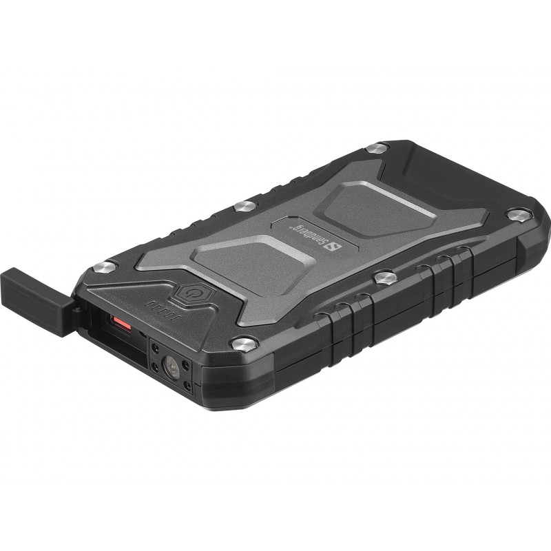 Sandberg Survivor Powerbank 10000 PD22W 10000 mAh Langaton lataaminen Musta