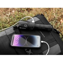 Sandberg Survivor Torch Powerbank 5000 5000 mAh Musta