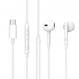 eSTUFF ES652200 kuulokkeet ja kuulokemikrofoni Langallinen In-ear Puhelut Musiikki Valkoinen