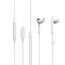 eSTUFF ES652010 kuulokkeet ja kuulokemikrofoni Langallinen In-ear Puhelut Musiikki Valkoinen
