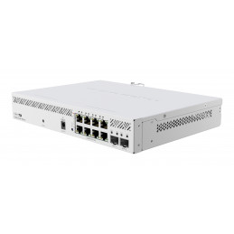 Mikrotik CSS610-8P-2S+IN verkkokytkin Hallittu Gigabit Ethernet (10 100 1000) Power over Ethernet -tuki Valkoinen