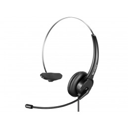 Sandberg USB Office Headset Mono Kuulokkeet Langallinen Pääpanta Toimisto puhelukeskus USB A-tyyppi Musta