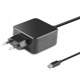 CoreParts MBXUSBC-AC0005 virta-adapteri ja vaihtosuuntaaja Sisätila 45 W Musta