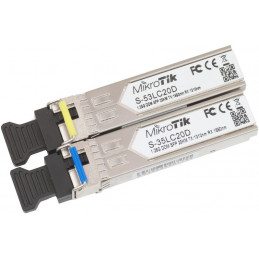 Mikrotik S-3553LC20D lähetin-vastaanotinmoduuli 1250 Mbit s SFP