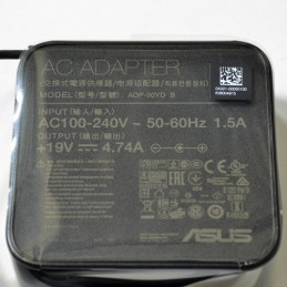 ASUS 0A001-00055100 virta-adapteri ja vaihtosuuntaaja Sisätila 90 W Musta