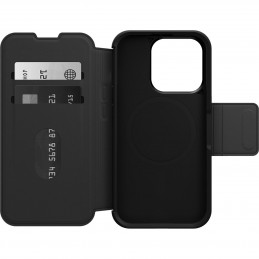 OtterBox Strada matkapuhelimen suojakotelo 15,5 cm (6.1") Folio-kotelo Musta