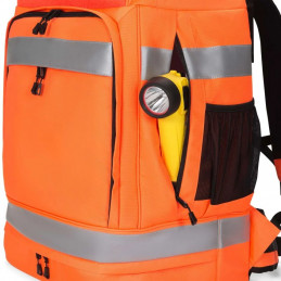 DICOTA Hi-Vis reppu Oranssi Polyeteenitereftalaatti, Termoplastinen polyuretaani (TPU)