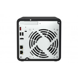 QNAP TS-464 NAS Tower Ethernet LAN Musta, Pronssi N5095