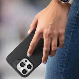 ZAGG Luxe matkapuhelimen suojakotelo 17 cm (6.7") Suojus Musta