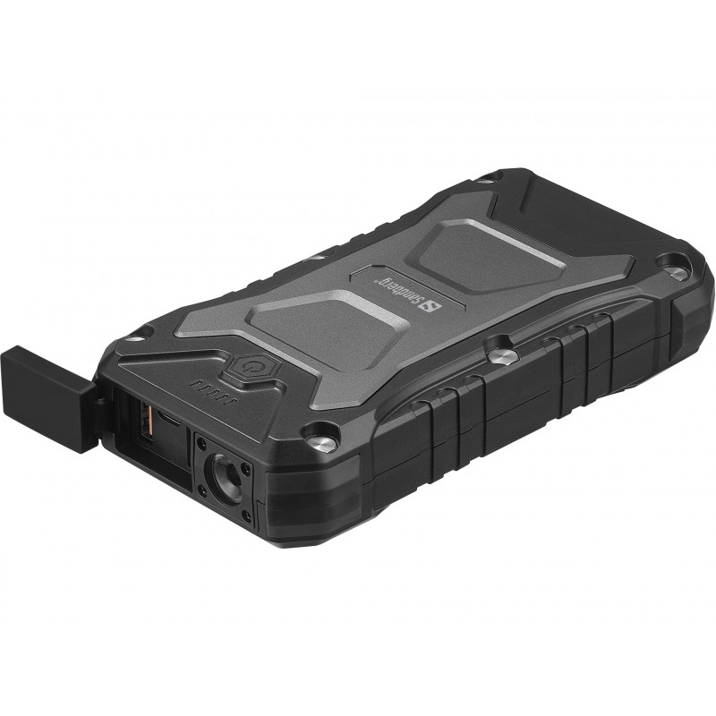 Sandberg Survivor Powerbank 20000 PD30W 20000 mAh Langaton lataaminen Musta