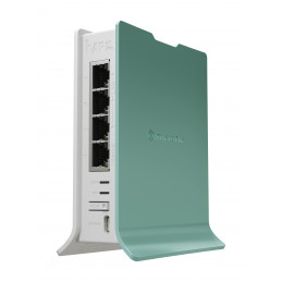 Mikrotik hAP langaton reititin Gigabitti Ethernet Yksi kaista (2,4 GHz) Vihreä, Valkoinen