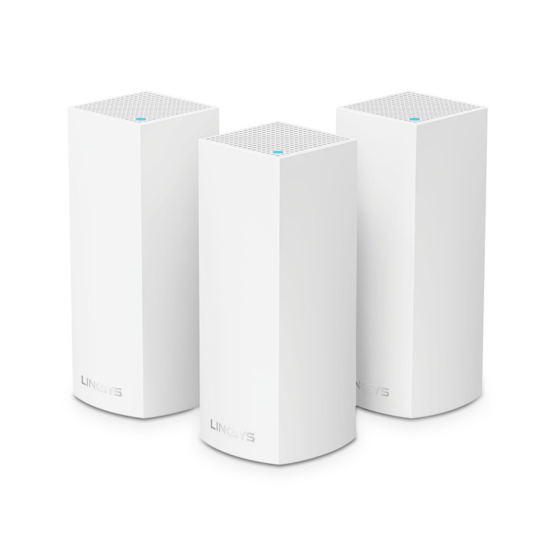 Linksys Velop Kolmikaista (2,4 GHz 5 GHz 5 GHz) Wi-Fi 5 (802.11ac) Valkoinen 2 Sisäinen