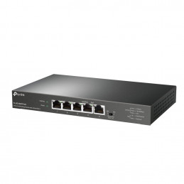 TP-Link TL-SG105PP-M2 verkkokytkin Hallitsematon Gigabit Ethernet (10 100 1000) Musta