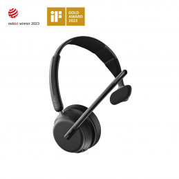 EPOS IMPACT 1060T Kuulokkeet Langaton Pääpanta Toimisto puhelukeskus Bluetooth Musta