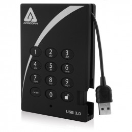 Apricorn Aegis Padlock 256 GB Musta