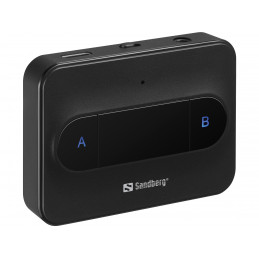 Sandberg Bluetooth Link For 2xHeadphone 3,5 mm 10 m Musta